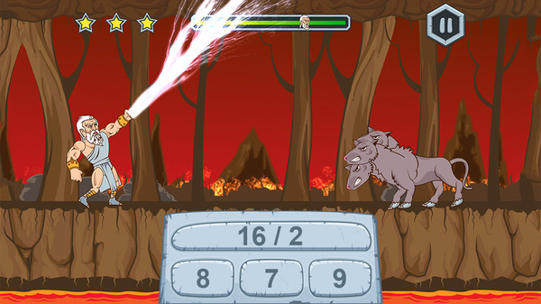 Zeus vs Monsters - Math Game for kids screenshot 1
