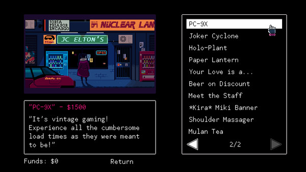 VA-11 Hall-A: Cyberpunk Bartender Action screenshot 8