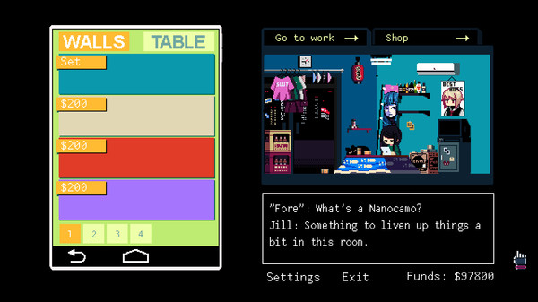 VA-11 Hall-A: Cyberpunk Bartender Action screenshot 9