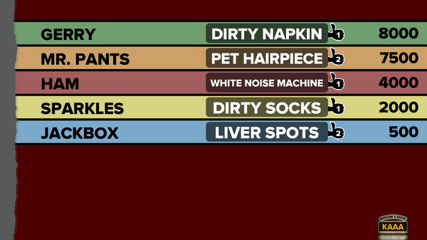 Fibbage XL screenshot 1