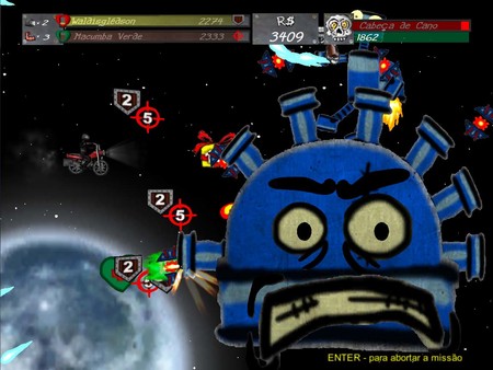 A grande bagunça espacial - The big space mess screenshot 3