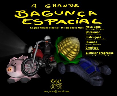 A grande bagunça espacial - The big space mess screenshot 1
