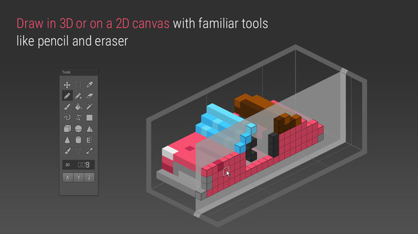 Qubicle Voxel Editor screenshot 3