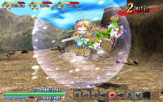A dragon girl looks up at the endless sky screenshot 3