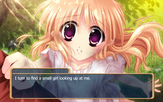 A dragon girl looks up at the endless sky screenshot 1