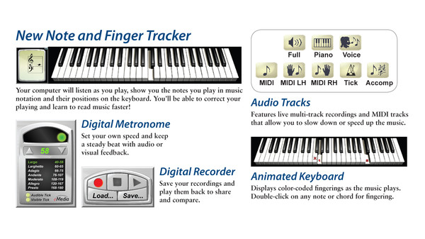 eMedia Piano and Keyboard Method screenshot 3