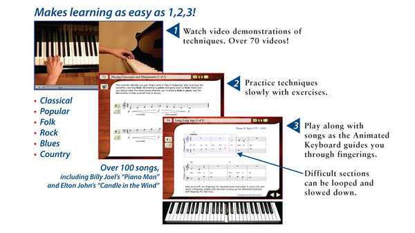 eMedia Piano and Keyboard Method screenshot 4
