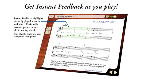 eMedia Piano and Keyboard Method screenshot 2