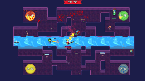 Battlesloths 2025: The Great Pizza Wars screenshot 1