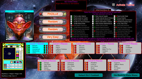 Star Fleet Armada Rogue Adventures screenshot 1
