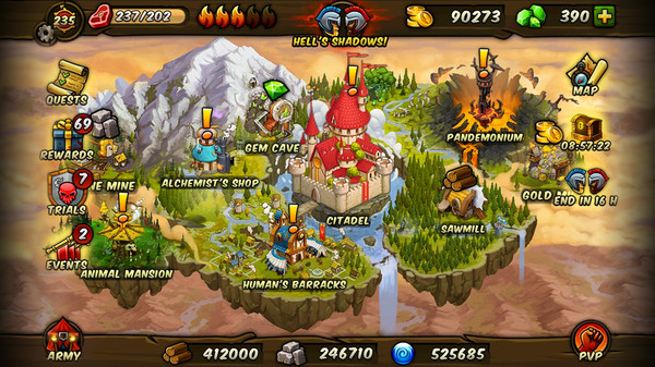 Forge of Gods (RPG) screenshot 6