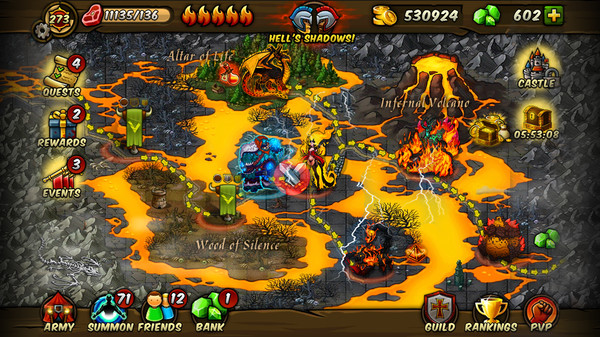 Forge of Gods (RPG) screenshot 3