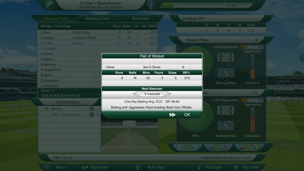 Cricket Captain 2016 screenshot 9