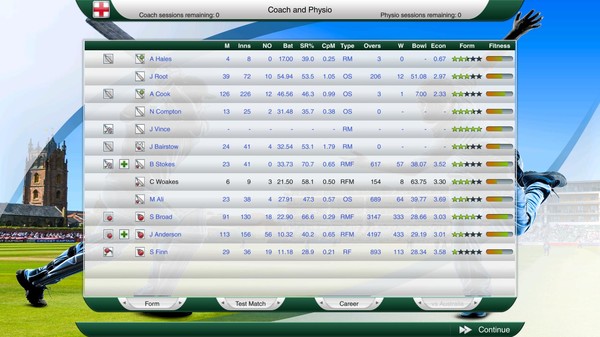 Cricket Captain 2016 screenshot 0