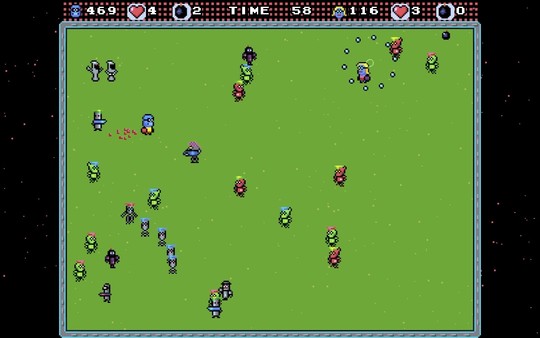 Super Blue Fighter screenshot 2