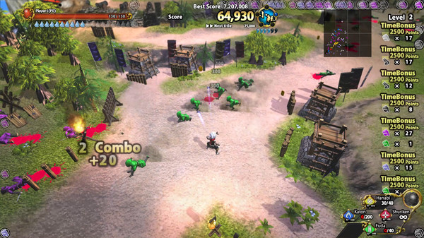 Diorama Battle of NINJA　虚拟3D世界 忍者之战 screenshot 1
