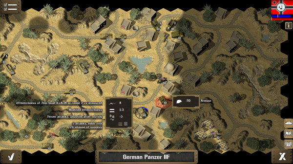 Tank Battle: North Africa screenshot 1
