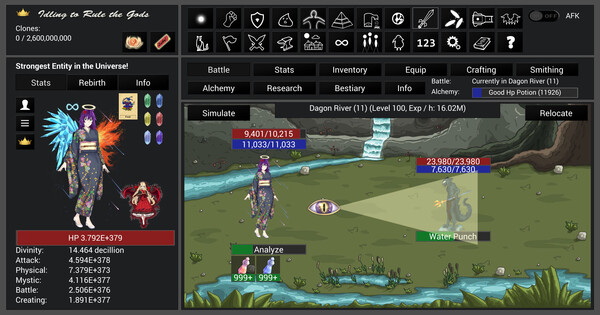 Idling to Rule the Gods screenshot 3