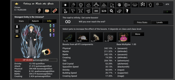 Idling to Rule the Gods screenshot 11