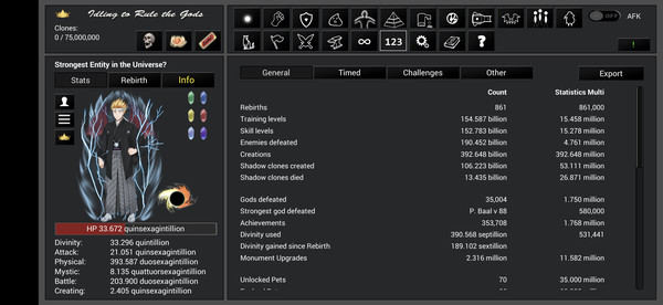 Idling to Rule the Gods screenshot 6