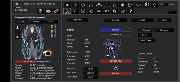 Idling to Rule the Gods screenshot 9