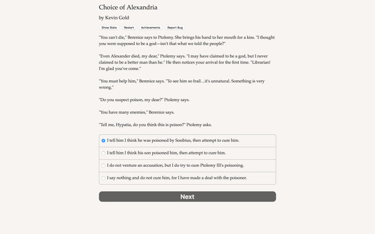 Choice of Alexandria screenshot 3