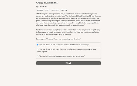 Choice of Alexandria screenshot 5