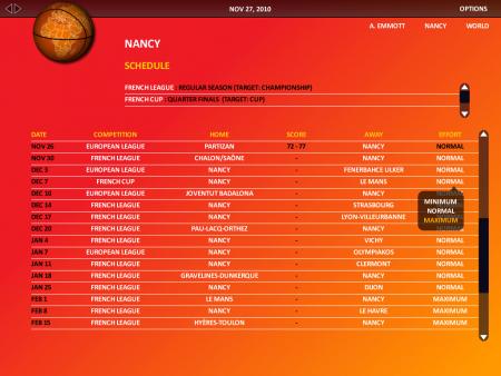 World Basketball Manager 2010 screenshot 8