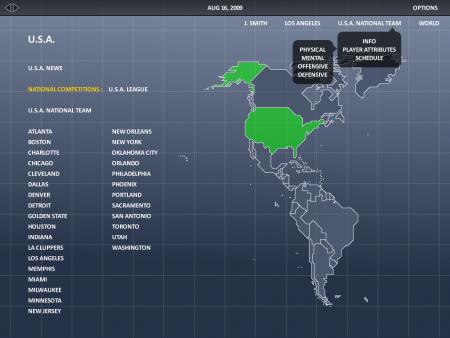 World Basketball Manager 2010 screenshot 11
