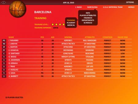 World Basketball Manager 2010 screenshot 10