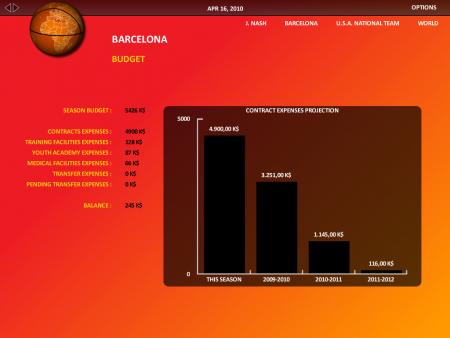 World Basketball Manager 2010 screenshot 0