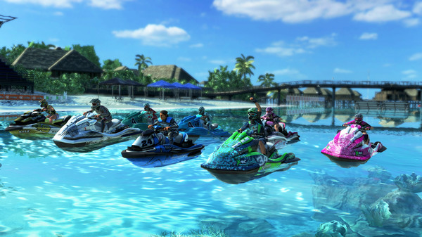 Aqua Moto Racing Utopia screenshot 1