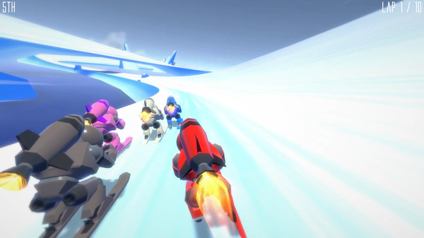Rocket Ski Racing screenshot 1
