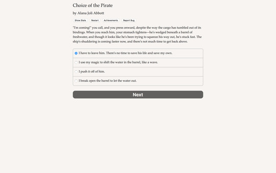 Choice of the Pirate screenshot 1