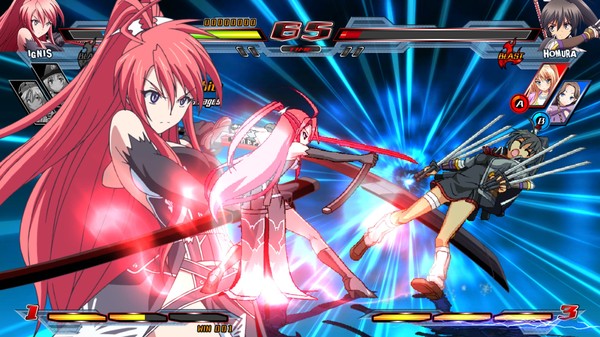 Nitroplus Blasterz: Heroines Infinite Duel screenshot 5