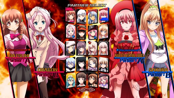 Nitroplus Blasterz: Heroines Infinite Duel screenshot 2