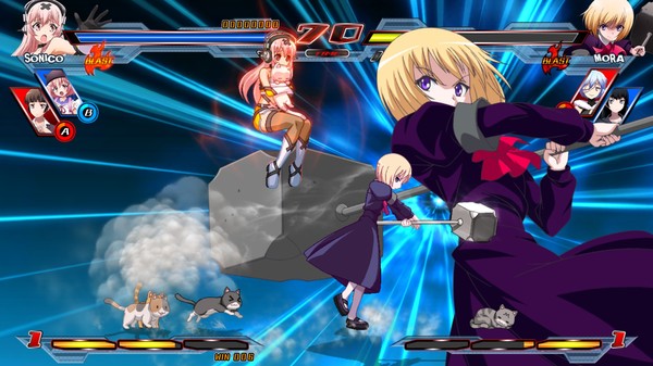 Nitroplus Blasterz: Heroines Infinite Duel screenshot 8