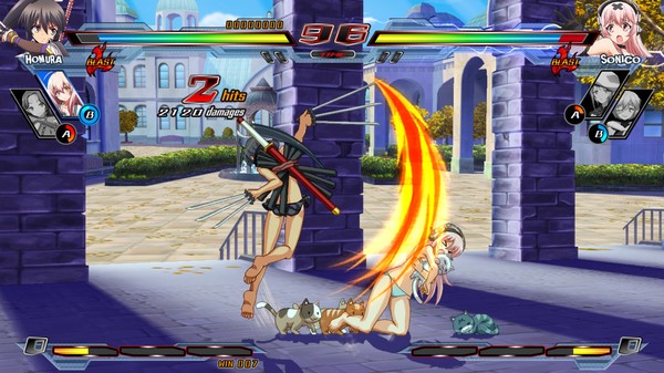 Nitroplus Blasterz: Heroines Infinite Duel screenshot 10