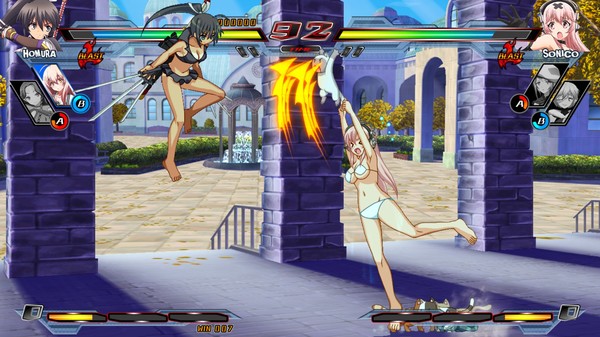 Nitroplus Blasterz: Heroines Infinite Duel screenshot 11