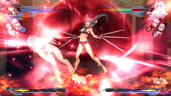 Nitroplus Blasterz: Heroines Infinite Duel screenshot 12