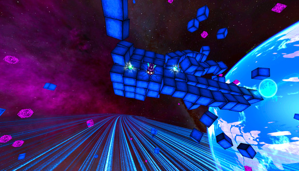 Deep Blue 3D Maze in Space screenshot 6