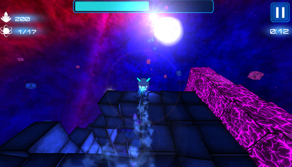 Deep Blue 3D Maze in Space screenshot 10