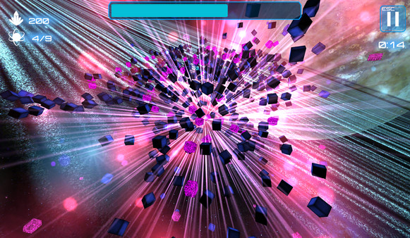 Deep Blue 3D Maze in Space screenshot 9