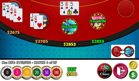 Cheaters Blackjack 21 screenshot 7