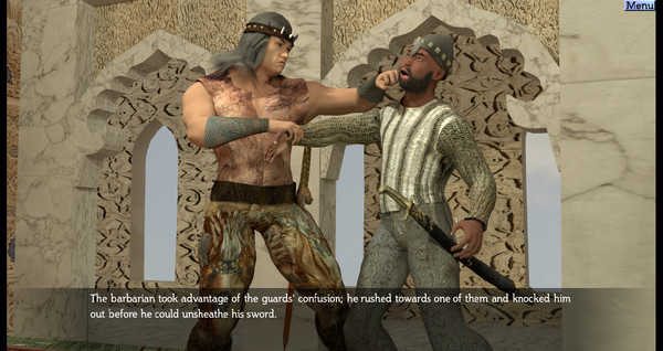 The Barbarian and the Subterranean Caves screenshot 10