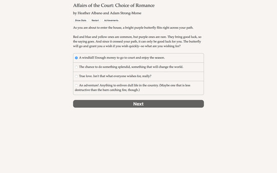 Affairs of the Court: Choice of Romance screenshot 1