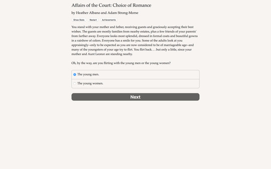 Affairs of the Court: Choice of Romance screenshot 2