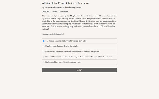 Affairs of the Court: Choice of Romance screenshot 4