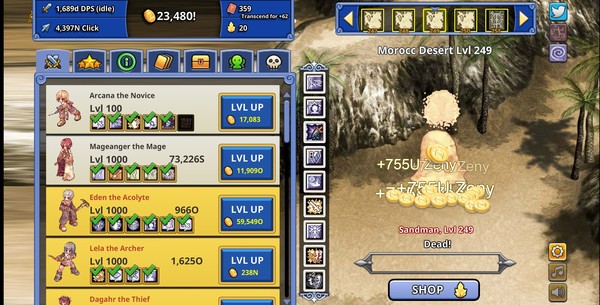 Ragnarok Clicker screenshot 10