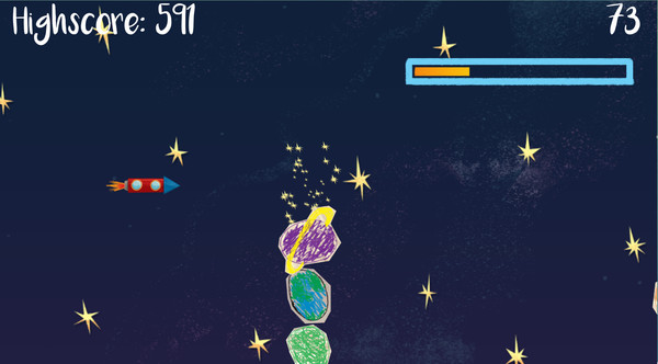 Captain Curve's Intergalactic Space Adventure screenshot 1